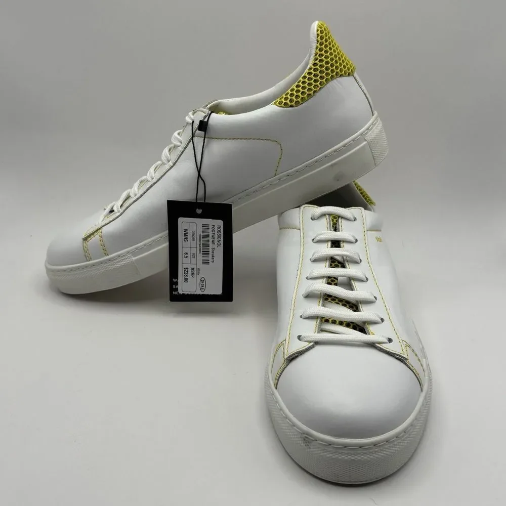 ROSSIGNOL BASKETS ABEL W 3D MESH YELLOW Women's Sz 6.5 $228 MSRP NEW‎ SNEAKER